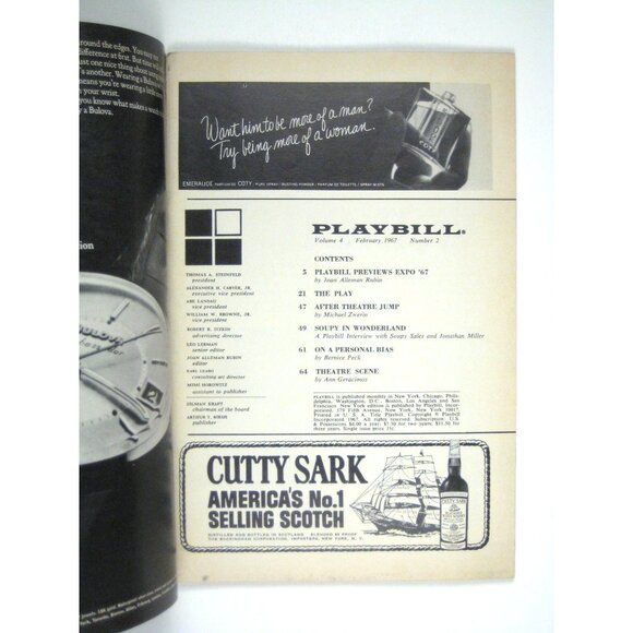 Playbill I Do I Do Mary Martin Robert Preston Expo 1967 Advertisement - Picture 2 of 7